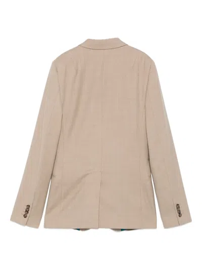 Paul Smith Single-breasted Blazer In Neutral