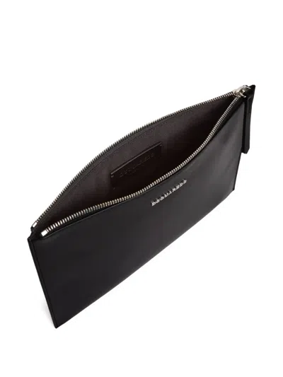 Dsquared2 Leather Wallet In Black