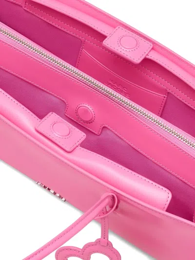 Marc Jacobs The Mirror Satchel Shoulder Bag In Pink