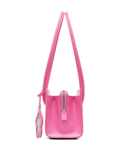 Marc Jacobs The Mirror Satchel Shoulder Bag In Pink