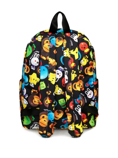 *baby Milo® Store By *a Bathing Ape® Millo 3d Character-print Backpack In Black