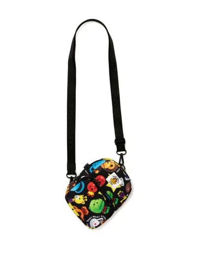 *baby Milo® Store By *a Bathing Ape® Character-print Backpack In Black