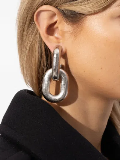Dsquared2 Chain-link Earrings In Metallic