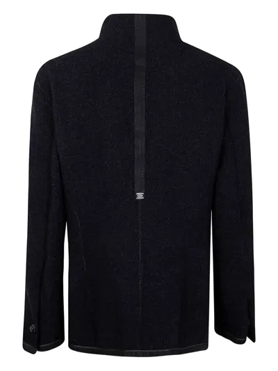 Isaac Sellam Experience Textured Button-front Blazer In Brown