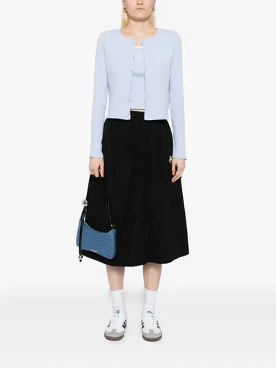 Chocoolate Logo-embroidered Top In Blue