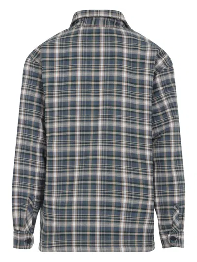 Carhartt Cronyn Shirt Jacket Plaid Pattern In Blue