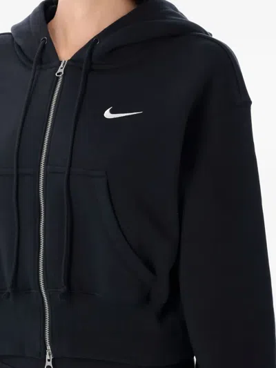 Nike Phoenix Zip-up Hoodie In Black
