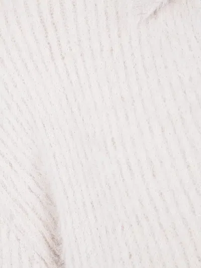 Uma Wang Wool Blend Sweater In White