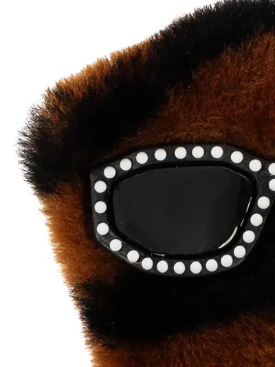 人造皮草包袋吊饰