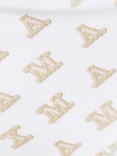 Max Mara Beachwear Samira White Bikini Bottom In White