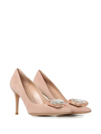 Gianvito Rossi Jaipur Pump 85 In Neutral