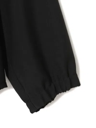Undercover Elastic-cuff Wool Jacket In Black