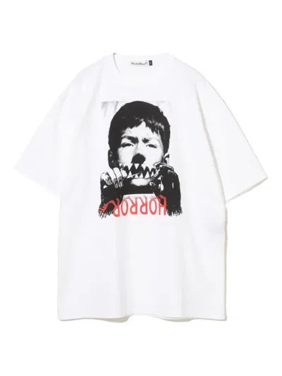 Undercover Graphic Printed T-shirt In White