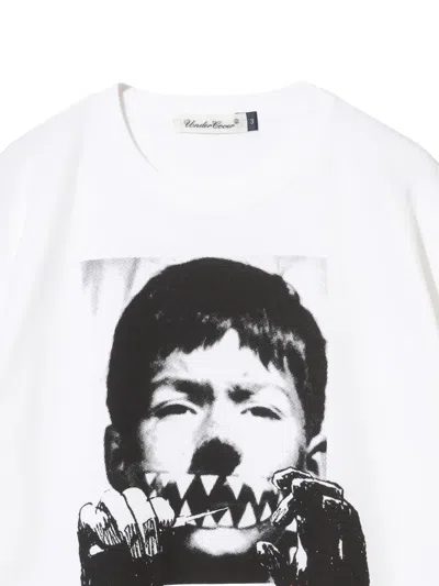 Undercover Graphic Printed T-shirt In White