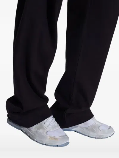 Golden Goose Running Dad Suede Sneaker In Blue