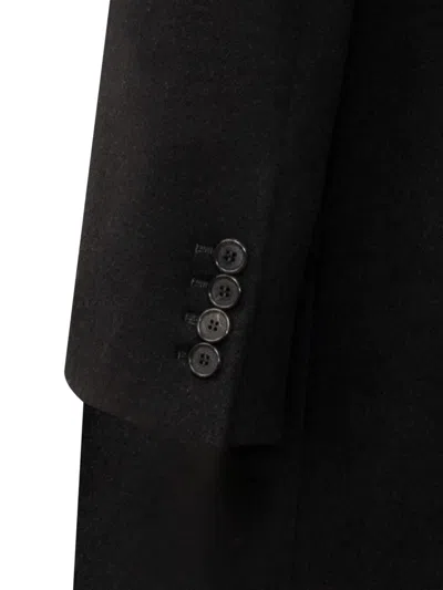 Givenchy Lapel Single-breasted Design Pockets In Black
