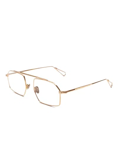 Ahlem Royale Geometric-frame Glasses In Neutral