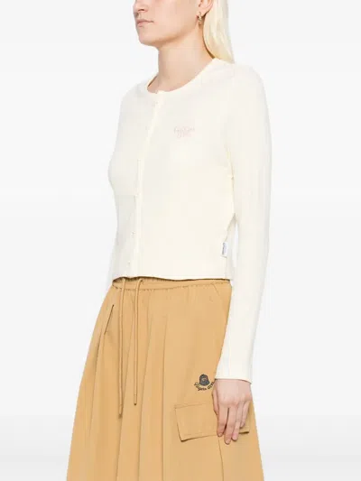 Chocoolate Logo-embroidered Top In Neutral