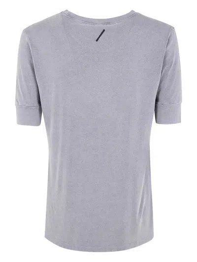 Thom Krom Short Sleeves Men T-shirt Worked In Gray