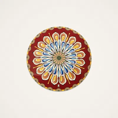 La Doublej Disk Placemats Set Of 2 In Brown