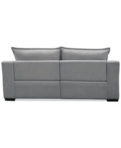 Macy's Borsi 2-pc. Sofa Sectional With 2 Power Recliners In Gray