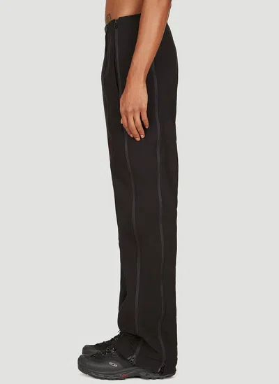Post Archive Faction (paf) Post Archive Faction Zip Detail Pants In Black