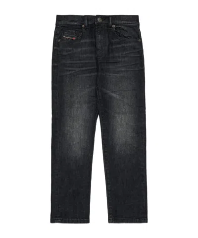 Diesel Jeans Regular Nero Effetto Vissuto In Blue