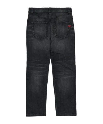 Diesel Jeans Regular Nero Effetto Vissuto In Blue