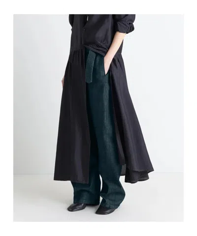 Lemaire Adjustable-strap Jeans In Blue