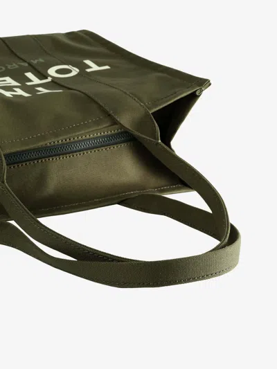 Marc Jacobs Large Rectangular Canvas Tote Bag In Green