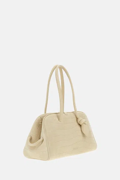 Jacquemus Zipper Handbag In Brown