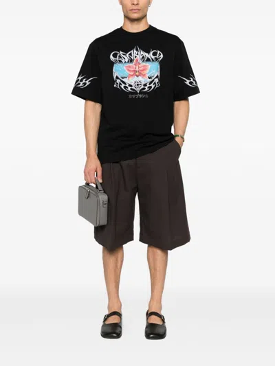 Casablanca Men's Galactic Connection T-shirt In Black