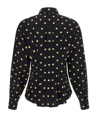 Moschino Printed Shirt In Black