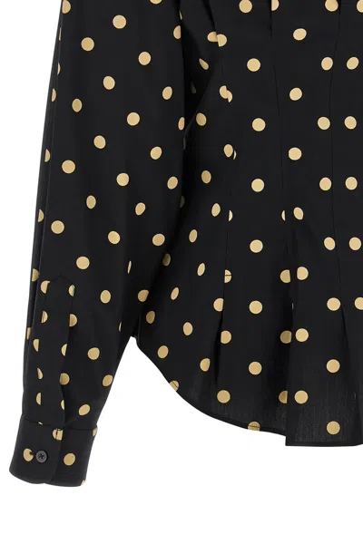 Moschino Printed Shirt In Black