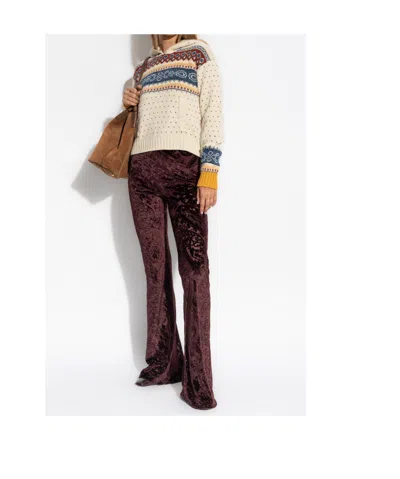 Etro Patterned Hooded Sweater In Neutral