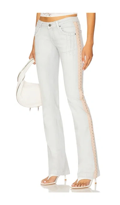 Jaded London Hook & Eye Jean In Blue