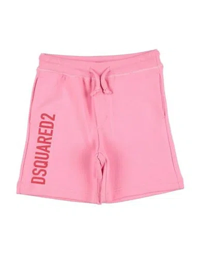 Dsquared2 Toddler Boy Shorts & Bermuda Shorts Pink Size 6 Cotton, Elastane In Pink