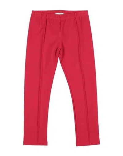 U+é Toddler Girl Pants Red Size 6 Viscose, Polyamide, Elastane In Red