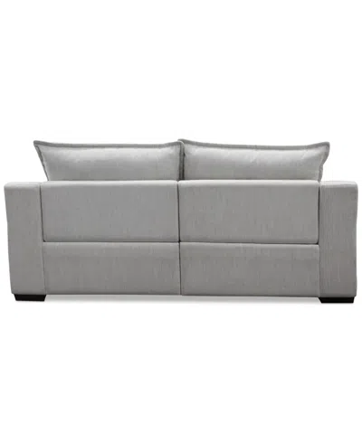 Macy's Borsi 2-pc. Sofa Sectional With 2 Power Recliners In Gray