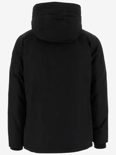 Woolrich Arctic Anorak Jacket In Black