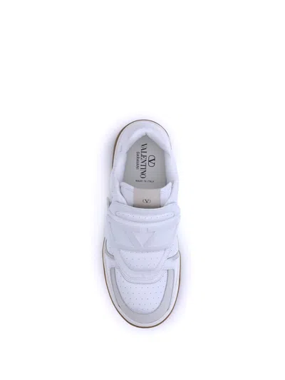 Valentino Sneaker Low Top Joie De Jouer White In White