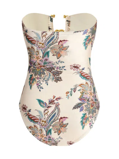 Zimmermann Maillot De Bain Une Pièce In Gold