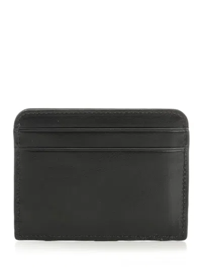 Chloé Chloe Leather Card Holder In Black
