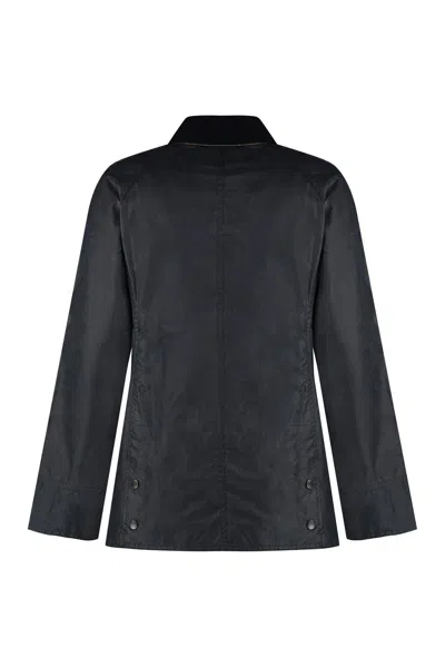 Barbour Women's Beadnell Wax Jacket In Blue