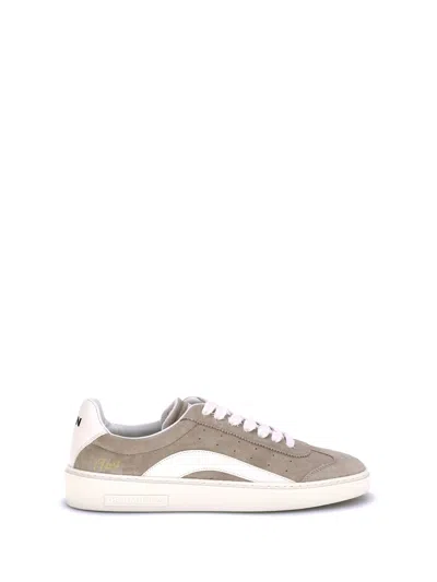Dsquared2 Suede Sneakers In Multi