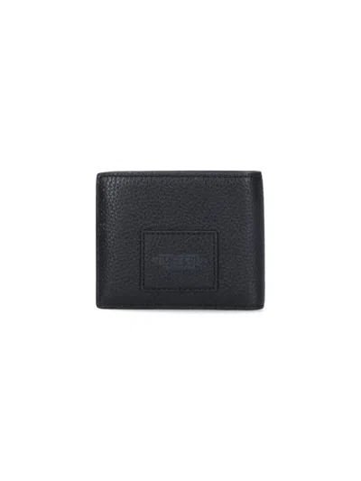 Marc Jacobs Bi-fold Wallet The Leather In Black
