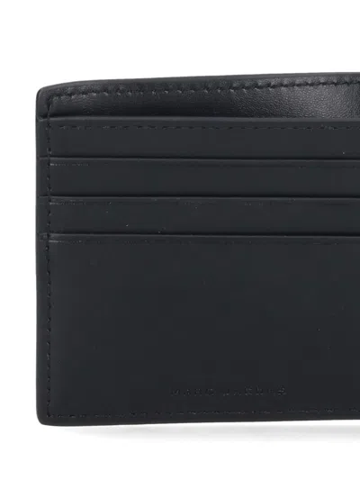 Marc Jacobs Bi-fold Wallet The Leather In Black