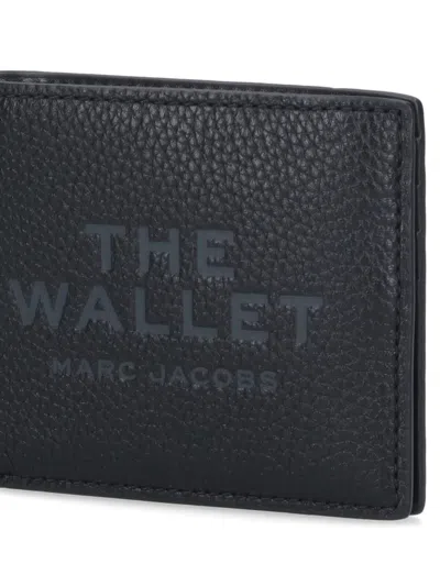 Marc Jacobs Bi-fold Wallet The Leather In Black