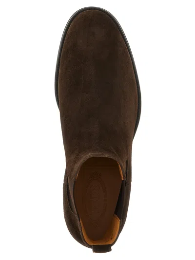 Tod's Ankle Boot In Brown