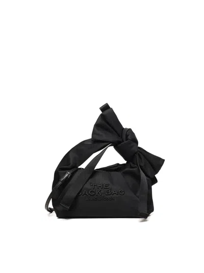 Marc Jacobs The Bow Mini Bag In Black Nylon In Black